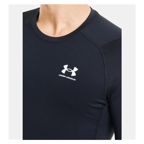 Under Armour HeatGear Herren Thermo Shirt, schwarz