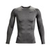 Under Armour HG Armour Comp LS Herren-Kompressionsshirt, grau