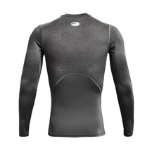 Under Armour HG Armour Comp LS Herren-Kompressionsshirt, grau
