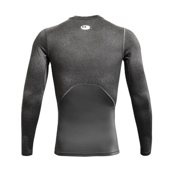 Under Armour HG Armour Comp LS Herren-Kompressionsshirt, grau