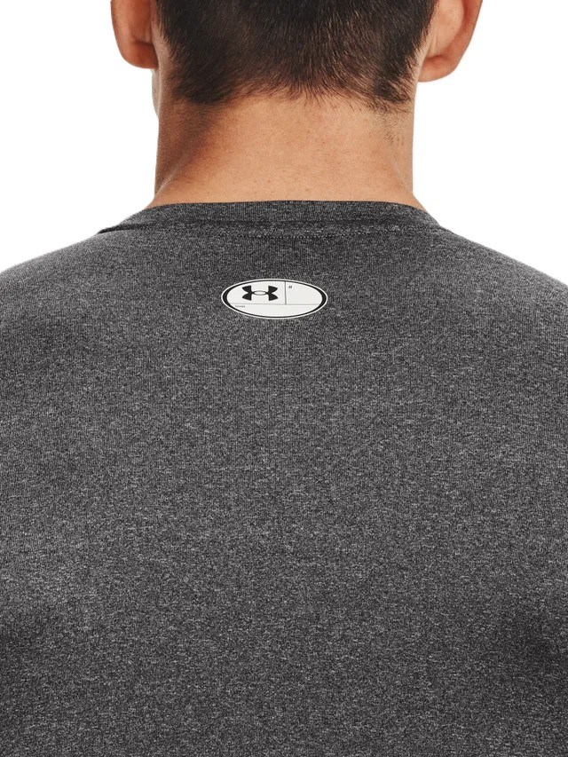 Under Armour HG Armour Comp LS Herren-Kompressionsshirt, grau
