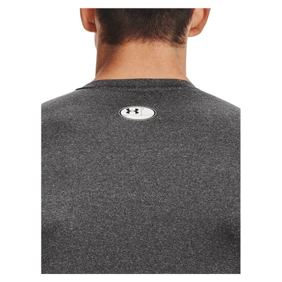 Under Armour HG Armour Comp LS Herren-Kompressionsshirt, grau