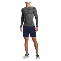 Under Armour HG Armour Comp LS Herren-Kompressionsshirt, grau