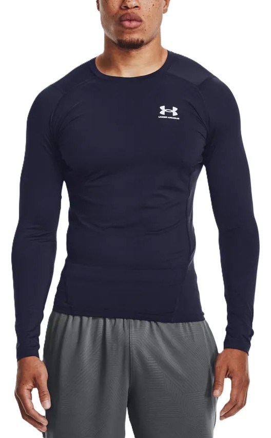 Under Armour HG Armour Comp LS Herren-Kompressionsshirt, dunkelblau