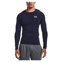 Under Armour HG Armour Comp LS Herren-Kompressionsshirt, dunkelblau