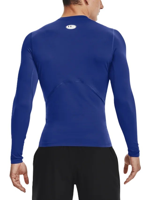 Under Armour HG Armour Comp LS Herren-Kompressionsshirt, blau