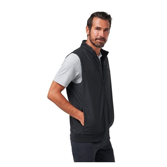 Travis Mathew Wanderlust Herren Weste, schwarz