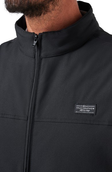 Travis Mathew Wanderlust Herren Weste, schwarz