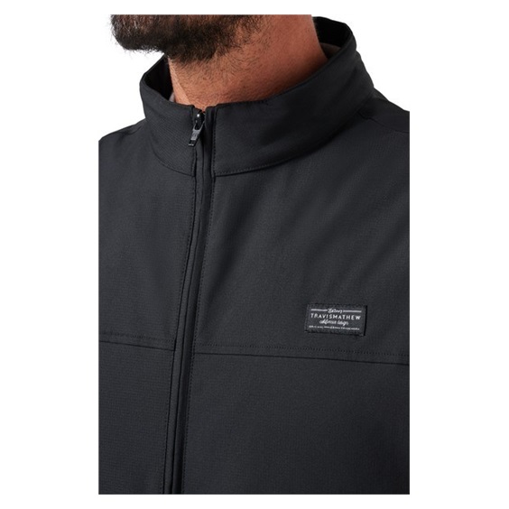Travis Mathew Wanderlust Herren Weste, schwarz
