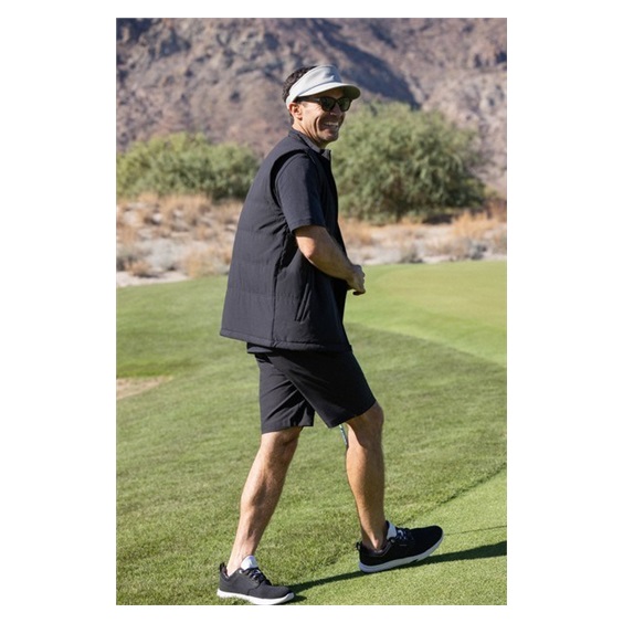 Travis Mathew Wanderlust Herren Weste, schwarz