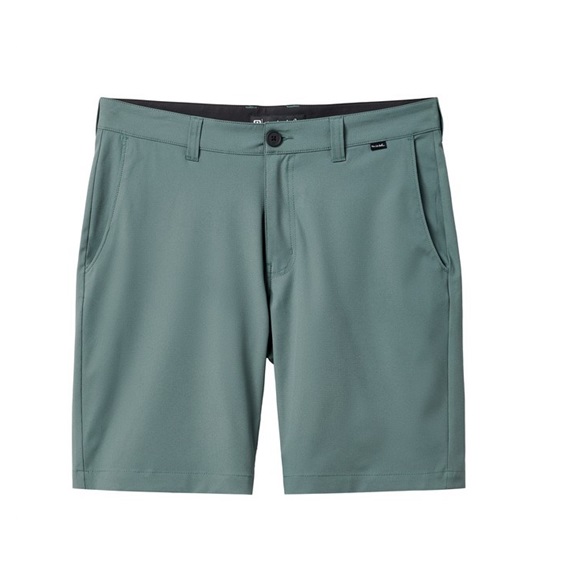 Travis Mathew Wanderlust Herren Shorts, balsam green