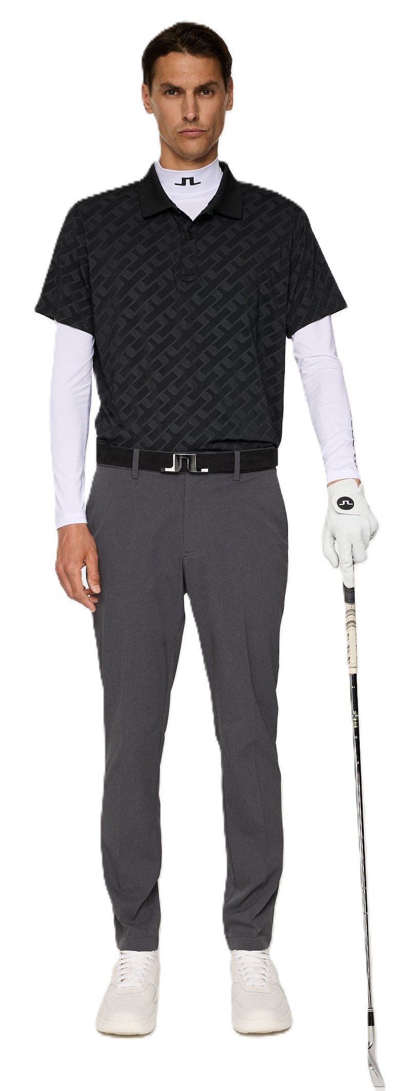 J.Lindeberg Vent Herren Golfhose, asphalt