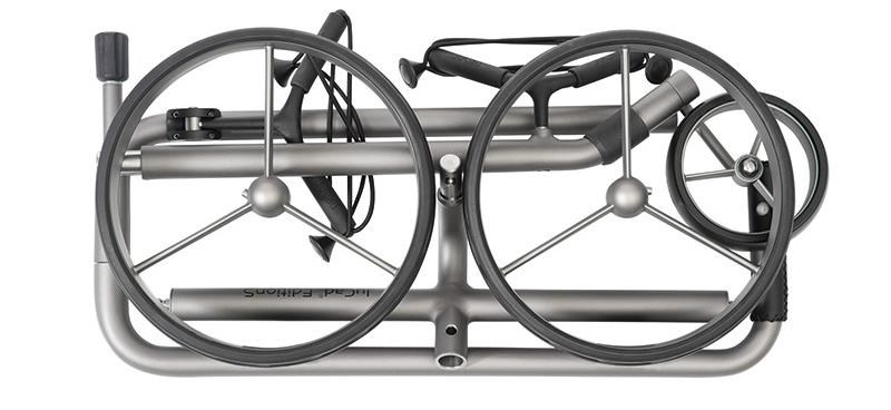 JuCad Edition S 3-rädrig Manuell Golftrolley + Tragetasche
