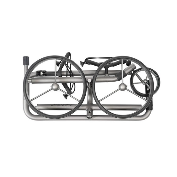 JuCad Edition S 3-rädrig Manuell Golftrolley + Tragetasche