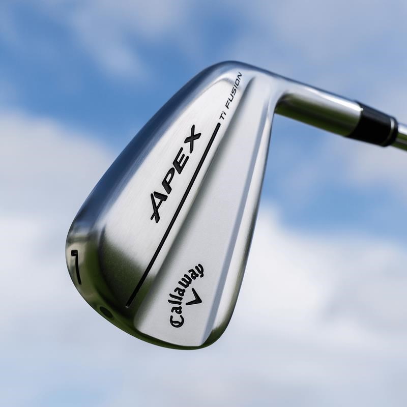 Callaway Apex Ti Fusion Plated Herren Eisen, Stahl