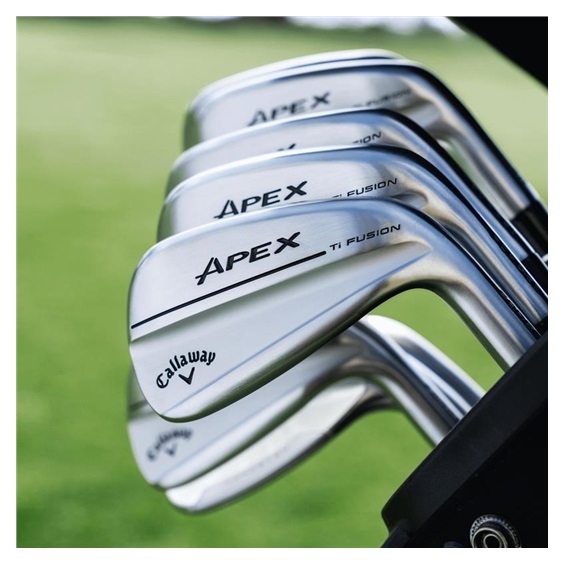 Callaway Apex Ti Fusion Plated Herren Eisen, Stahl