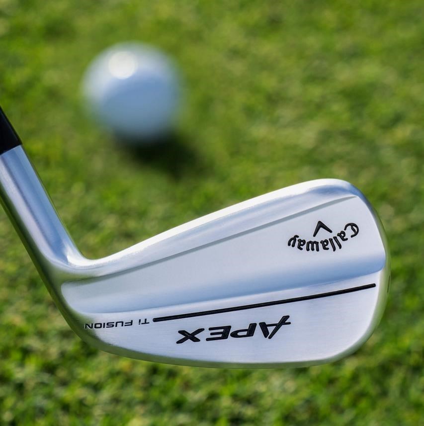 Callaway Apex Ti Fusion Plated Herren Eisen, Stahl