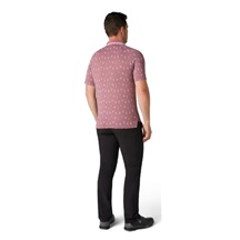 Callaway Geo Cocktail Print Herren Poloshirt, mesa rose