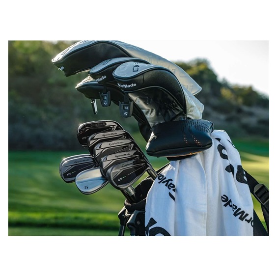 TaylorMade Qi Gunmetal Edition Herren Eisen, Stahl