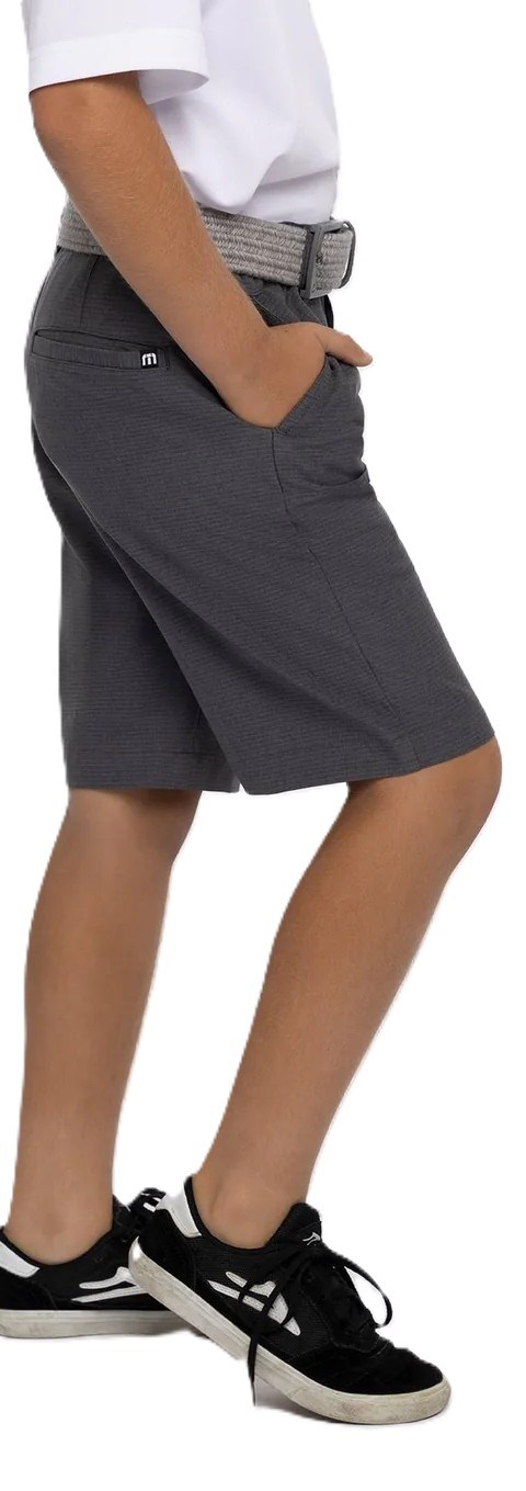 Travis Mathew Sand Harbor Junior Shorts, heather dark grey