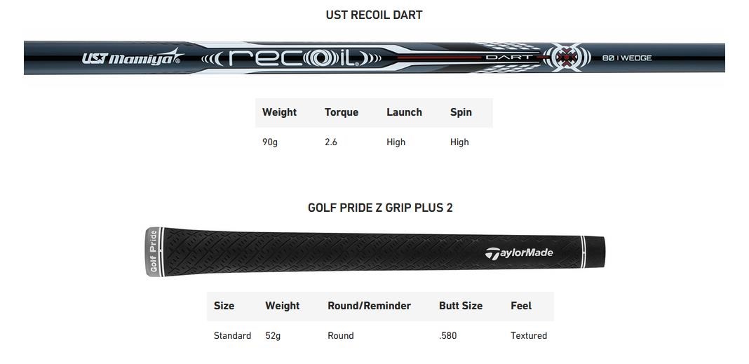 Taylormade MG5 Chrome Wedge, Graphit
