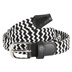 PING Stretch Webbing Damen Gürtel, schwarz/weiß