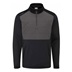 Ping Astbury fleece Herrenjacke, schwarz/grau