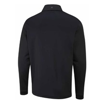 Ping Astbury fleece Herrenjacke, schwarz/grau