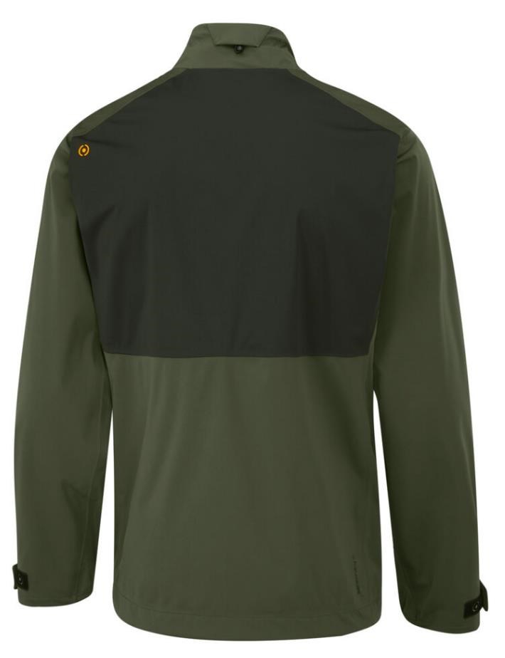 Ping Impervious Waterproof Wasserdichte Herrenjacke, dark olive/schwarz