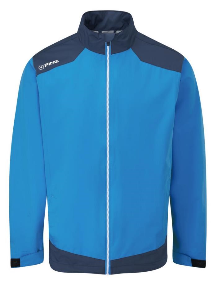Ping AquaDrive Waterproof Wasserdichte Herrenjacke, blau