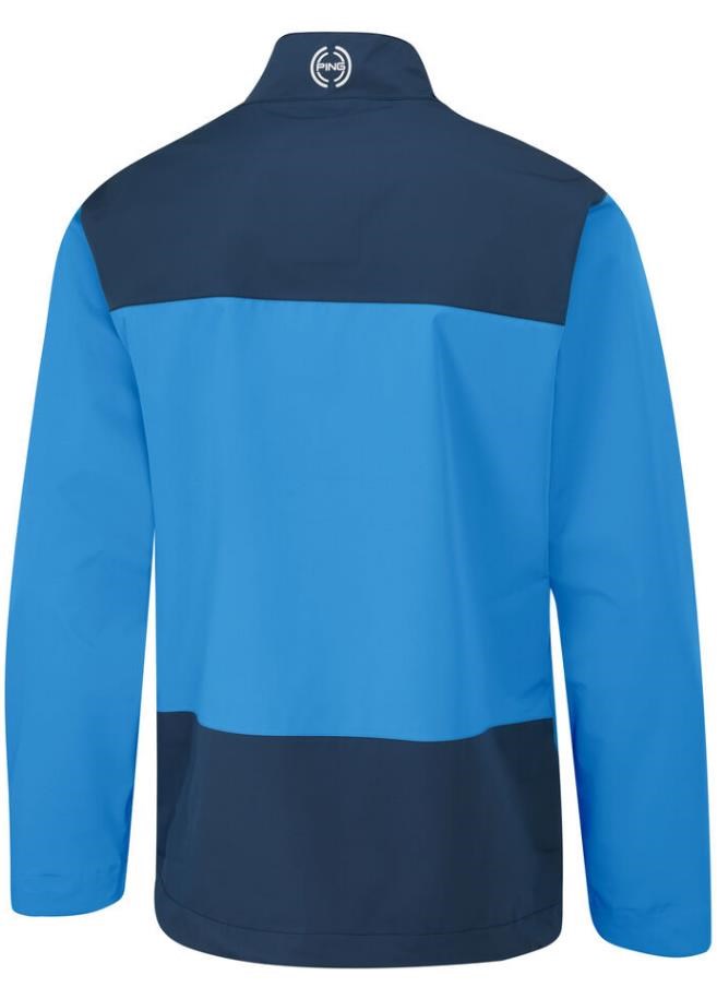 Ping AquaDrive Waterproof Wasserdichte Herrenjacke, blau
