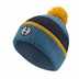 Ping Bassett Striped Knitted Herren Wintermütze, blue fusion multi