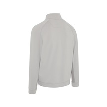 Callaway Brushed Rib 1/4 Zip Herren Sweatshirt, concrete