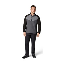 Callaway 1/2 Zip Wind Herrenjacke, caviar