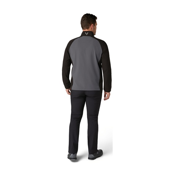 Callaway 1/2 Zip Wind Herrenjacke, caviar