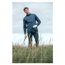 Callaway Mixed Media Full Zip Herrenjacke, dunkelblau