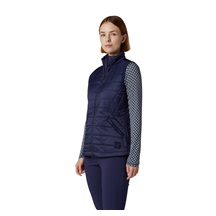 Callaway Quilted Puffer Damen Weste, dunkelblau