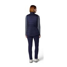 Callaway Quilted Puffer Damen Weste, dunkelblau
