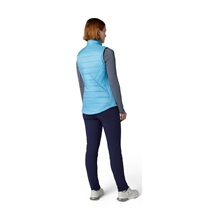 Callaway Quilted Puffer Damen Weste, ether blau