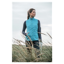 Callaway Quilted Puffer Damen Weste, ether blau