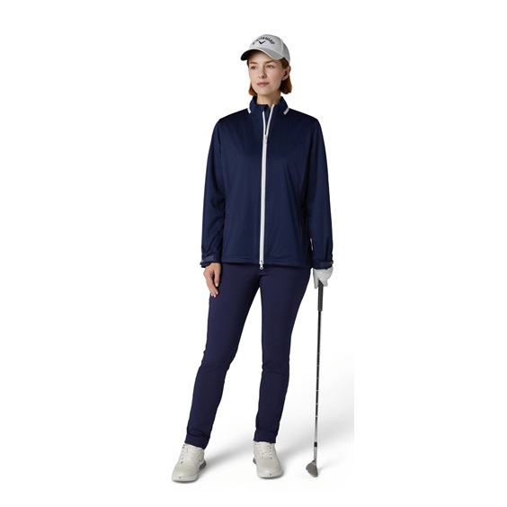 Callaway Wind & Water Resistant Damenjacke, dunkelblau
