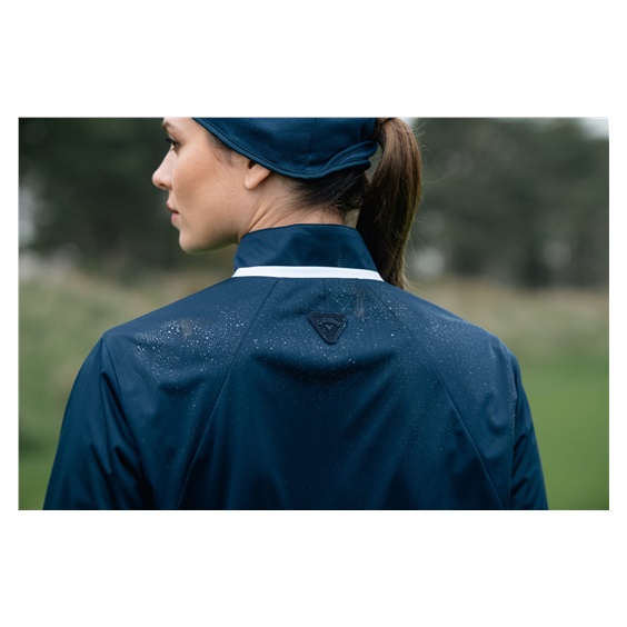 Callaway Wind & Water Resistant Damenjacke, dunkelblau