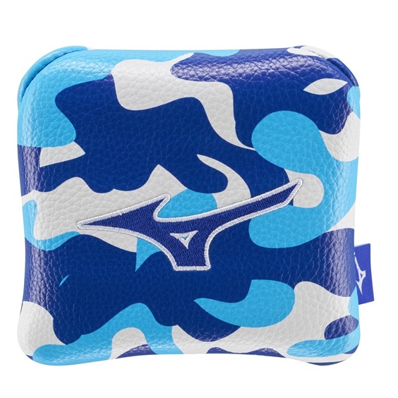 Mizuno Putter Mallet Headcover, blue camo