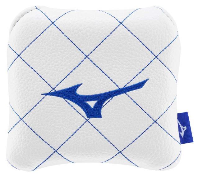 Mizuno Quilted Putter Mallet Headcover, weiss