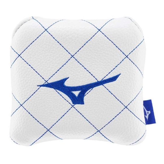Mizuno Quilted Putter Mallet Headcover, weiss