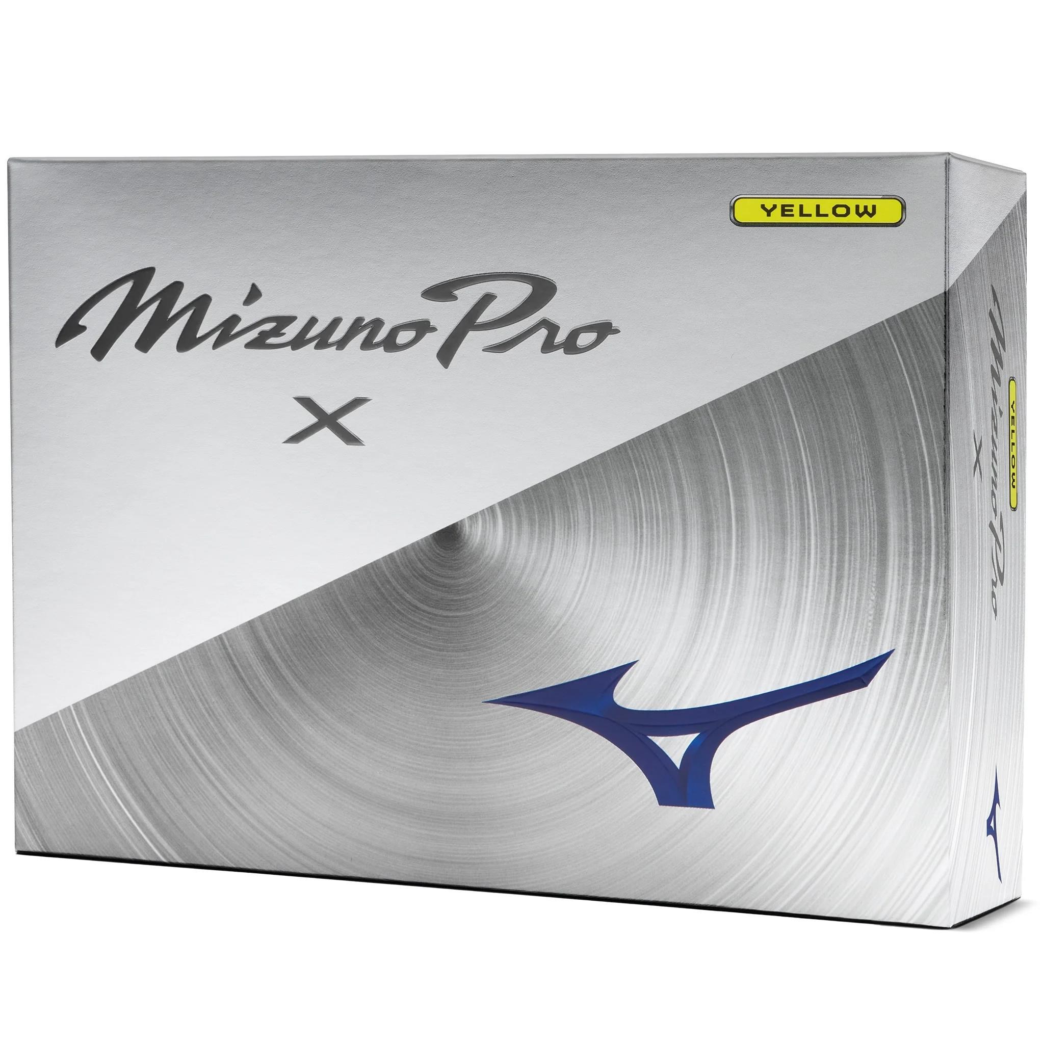 Mizuno Pro X Golfbälle, gelb