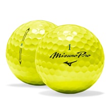 Mizuno Pro X Golfbälle, gelb