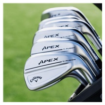 Callaway Apex Ti Fusion 250 Plated Herren Eisen, Graphit