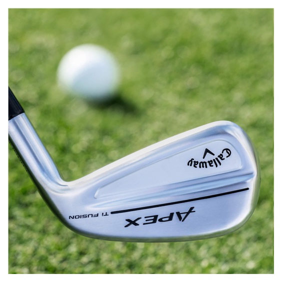 Callaway Apex Ti Fusion 250 Plated Herren Eisen, Graphit