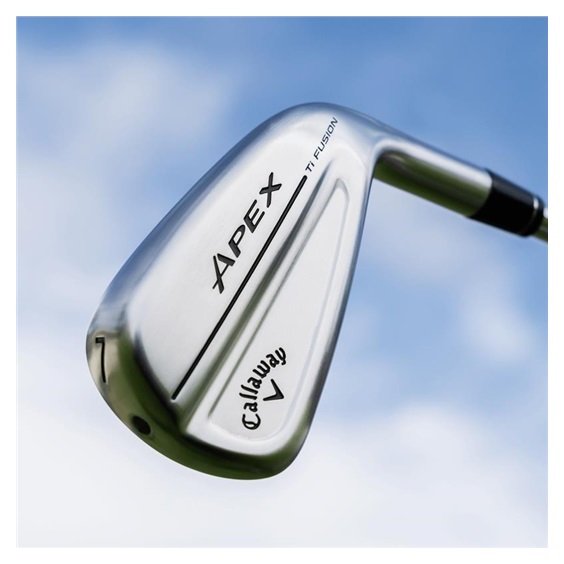 Callaway Apex Ti Fusion 250 Plated Herren Eisen, Stahl